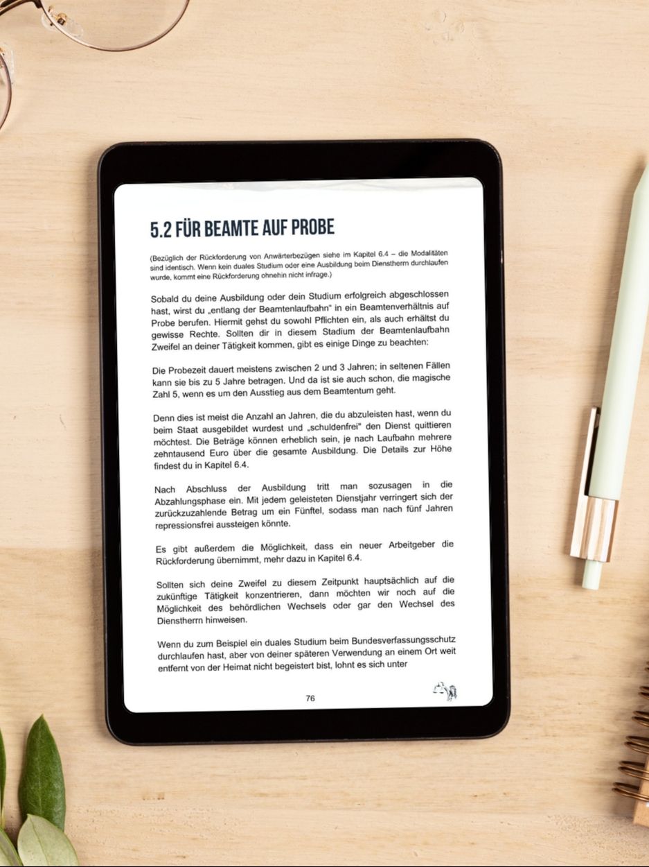 Antrag auf Entlassung für Beamte Ratgeber und Leitfaden eBook