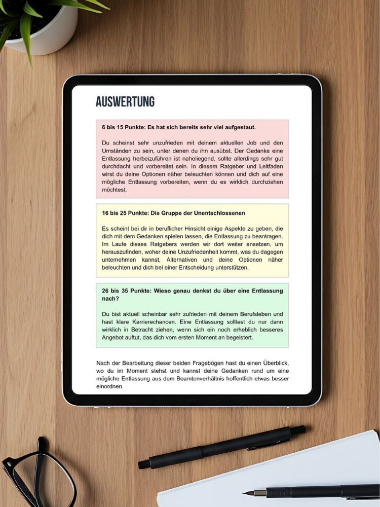 Antrag auf Entlassung für Beamte Ratgeber und Leitfaden eBook